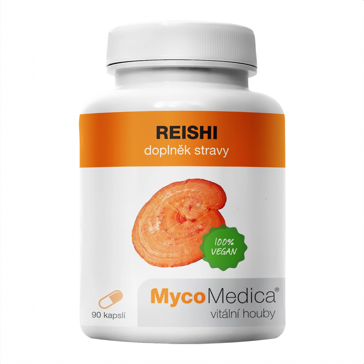 MycoMedica Reishi 90 rastlinných kapsúl