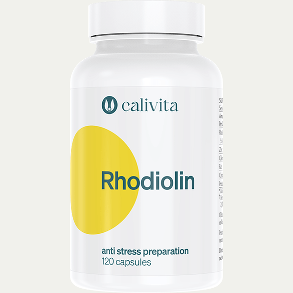 Calivita Rhodiolin 120 kapsúl - Antistresový prípravok + Zinok