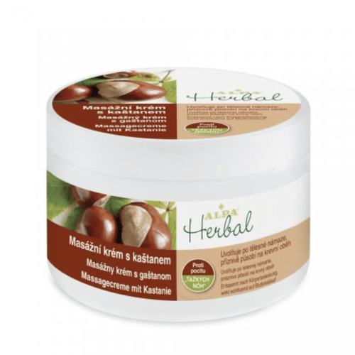 ALPA Herbal Krém s Gaštanom 250 ml -  ťažké a studené nohy, fialové ruky
