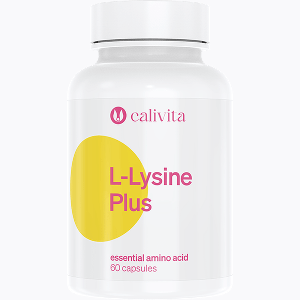 Calivita L-Lysine PLUS s vitamínom C - 60 kapsúl