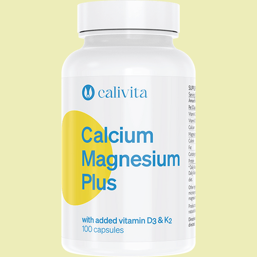 Calivita Calcium Magnesium Plus - 100 kapsúl 