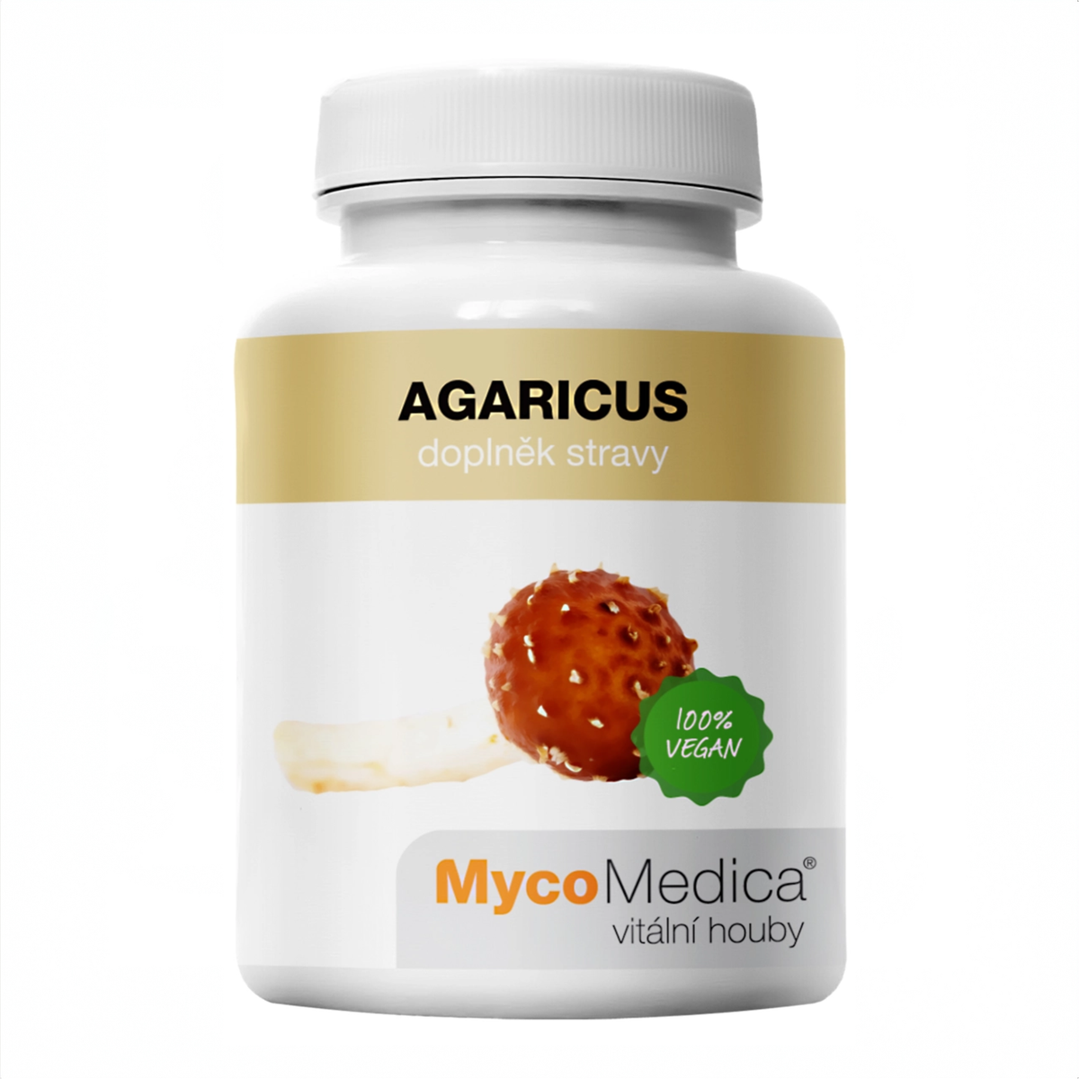 MycoMedica Agaricus 90 rastlinných kapsúl