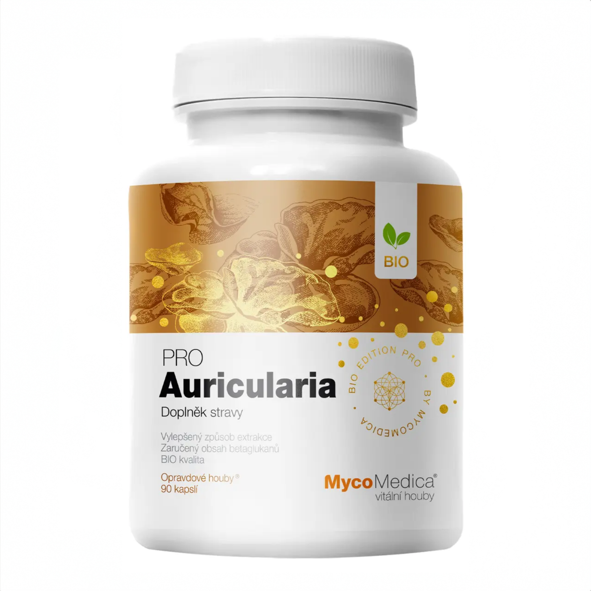 MycoMedica Auricularia PRO 90 Vegetable Capsules