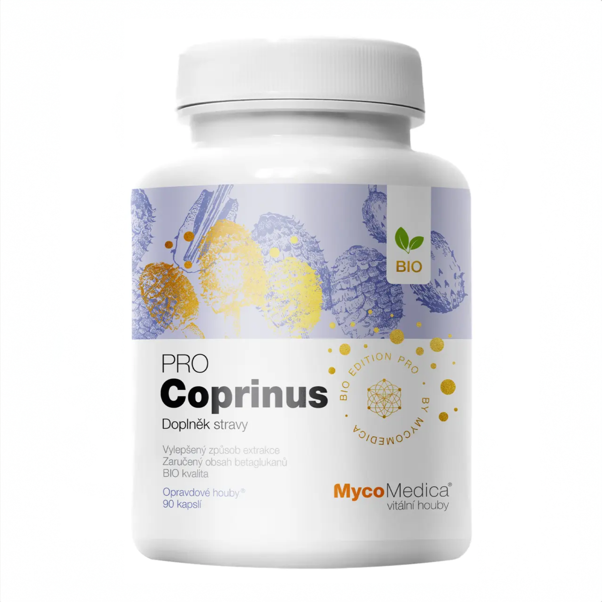MycoMedica Coprinus PRO 90 Vegetable Capsules