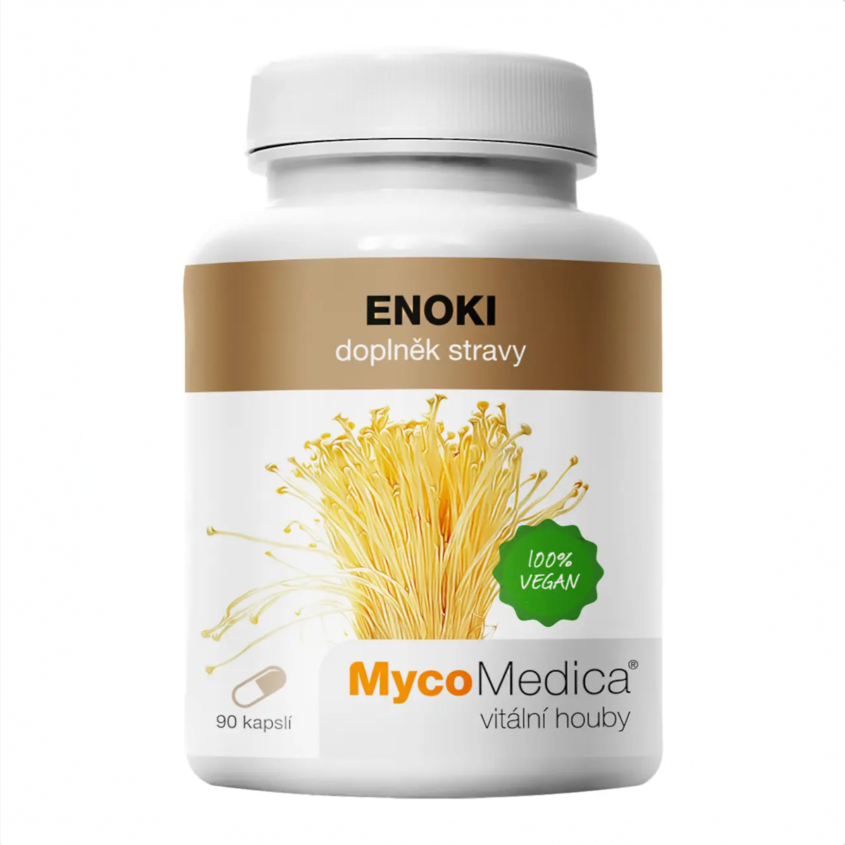 Mycomedica Enoki 90 vegetable capsules