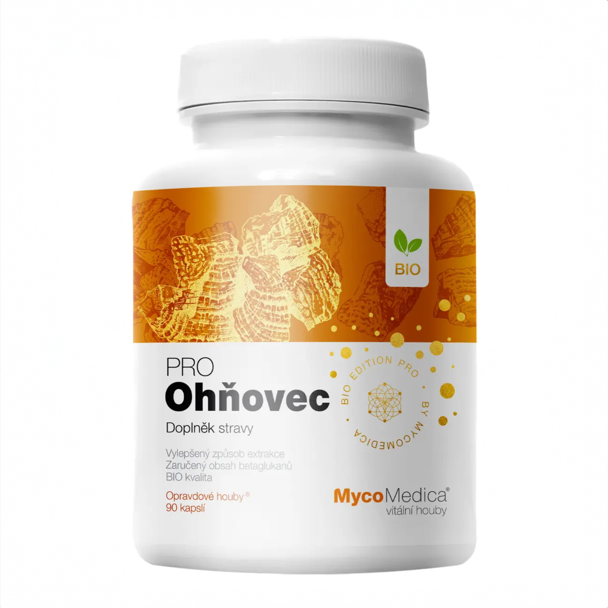 MycoMedica Phellinus igniarius PRO 90 vegetable capsules