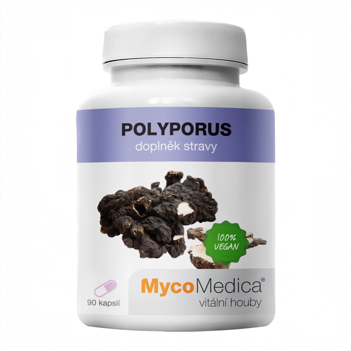 MycoMedica Polyporus 90 rastlinných kapsúl
