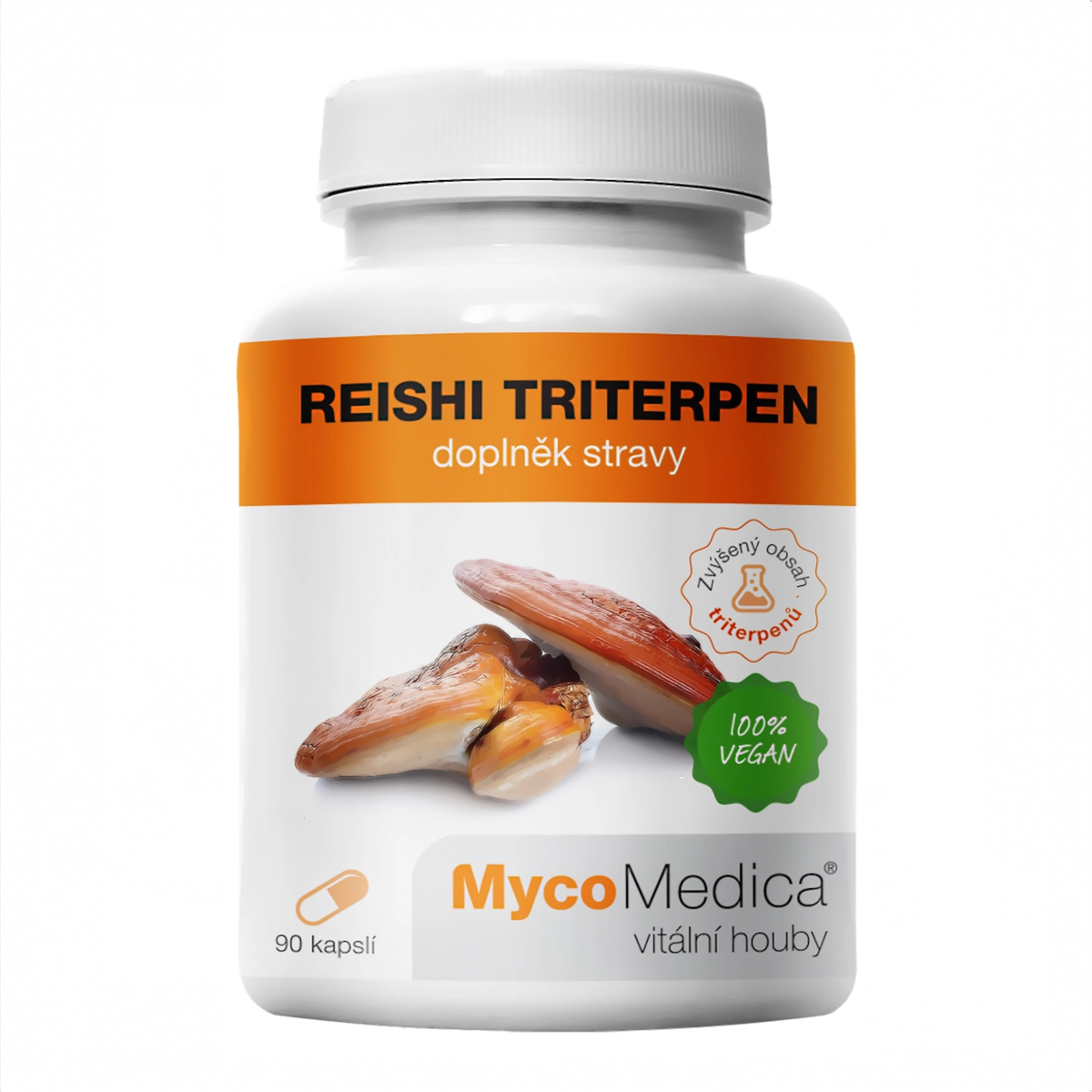 MycoMedica Reishi Triterpen 90 rastlinných kapsúl