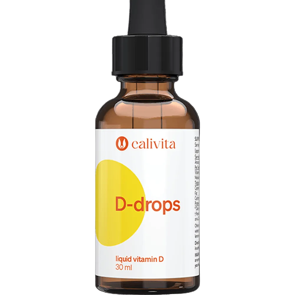 Calivita Vitamín D kvapky D-drops 30 ml